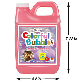 Lulu Home concentrated bubble solution pack for versatile toys