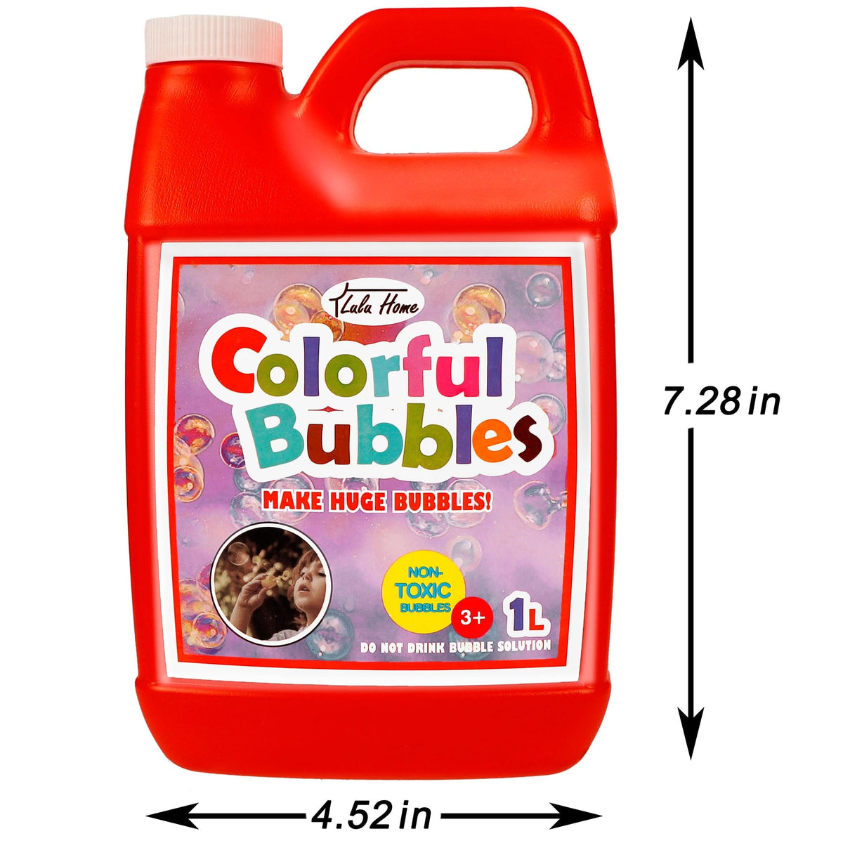 Lulu Home giant bubble proportion guide for oversized bubbles