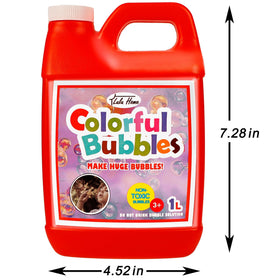 Lulu Home giant bubble proportion guide for oversized bubbles