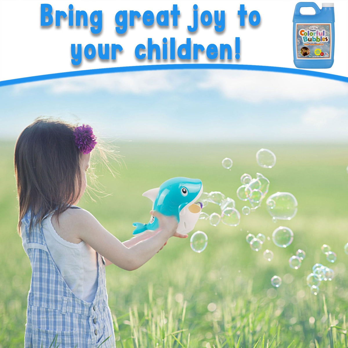 Lulu Home outdoor bubbles enhance backyard celebrations and summer get-togethers.
