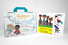 Lulu Jr. IlluStory postage-paid envelope simplifies publishing.