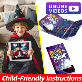 luluckck Gift box image presenting a top choice for budding young magicians.