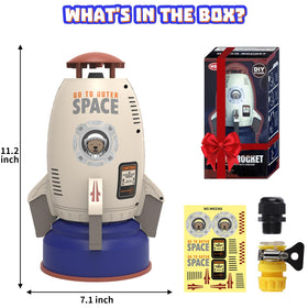 LULUETPUE DIY cartoon stickers for personalized rocket decoration.
