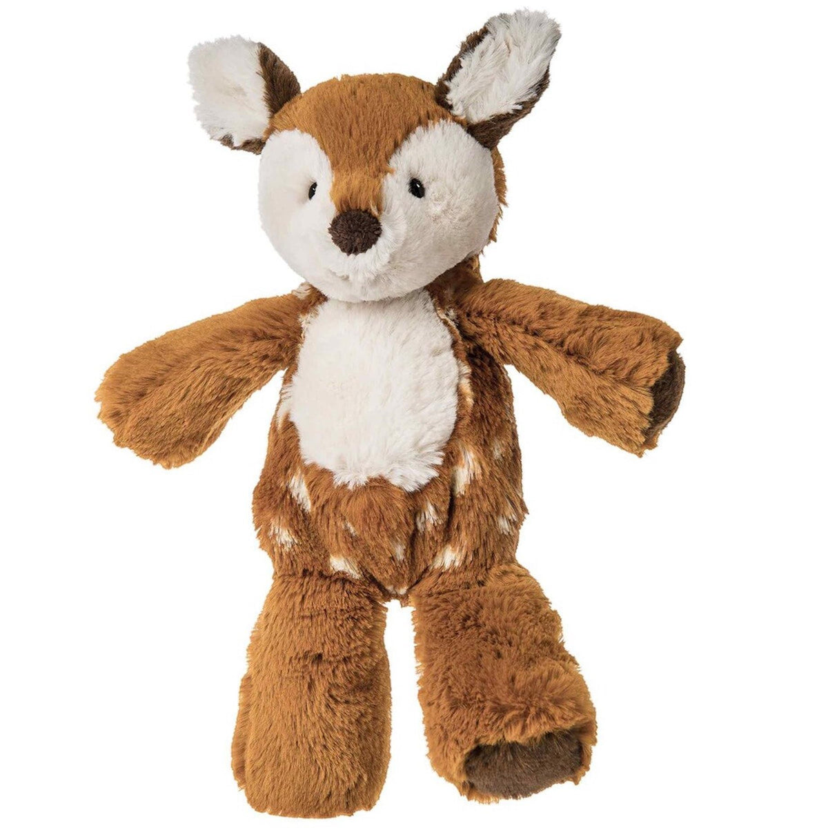 Lulujo Marshmallow Zoo Junior Fawn plush, ultra-soft for cozy cuddles.