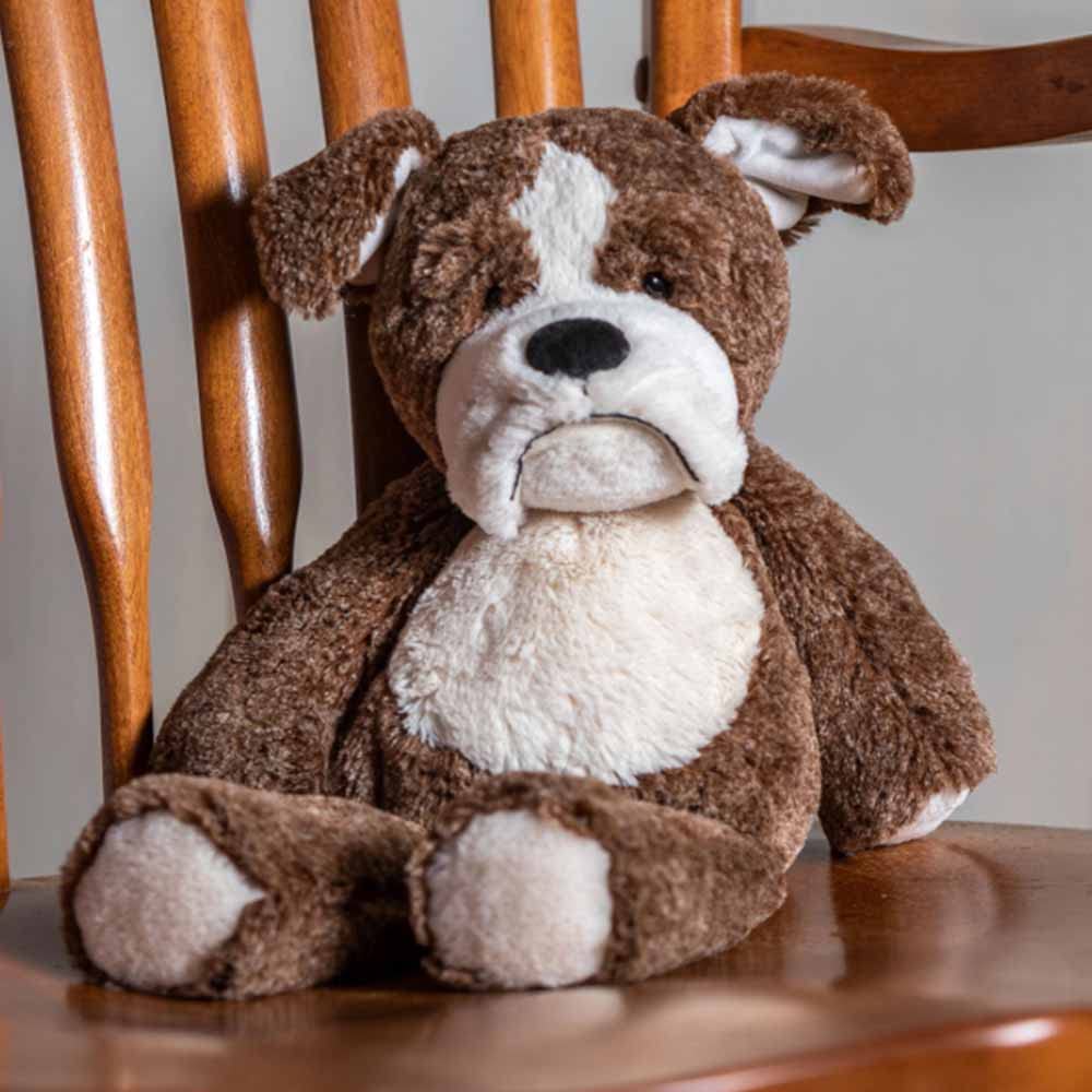 Lulujo Bradley Bulldog machine washable for easy cleaning