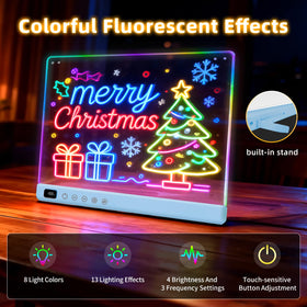 Lumiboard brightness control reduces glare for comfortable drawing sessions.