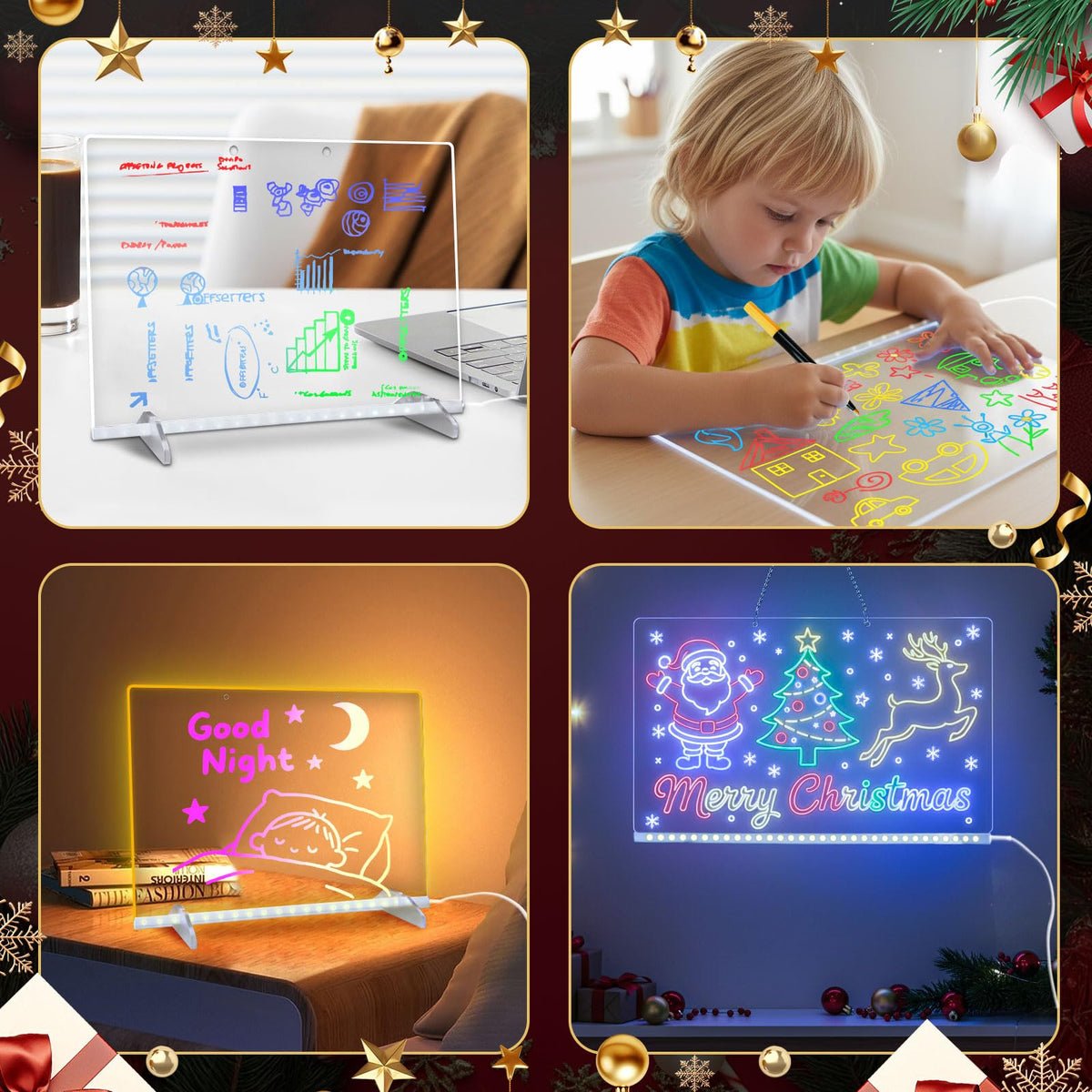 Lumiboard kid friendly design suits family rooms and decorations
