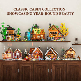 Lumibricks Aurora-Cabin completes a radiant winter village centerpiece for adults and families.