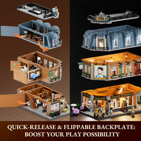 Lumibricks brick art gallery interior exhibition space for immersive viewing