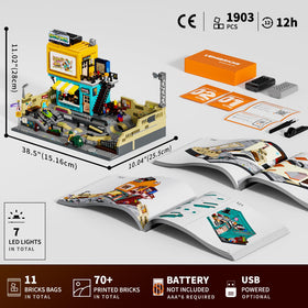 Collectible minifigs enhance skate culture storytelling