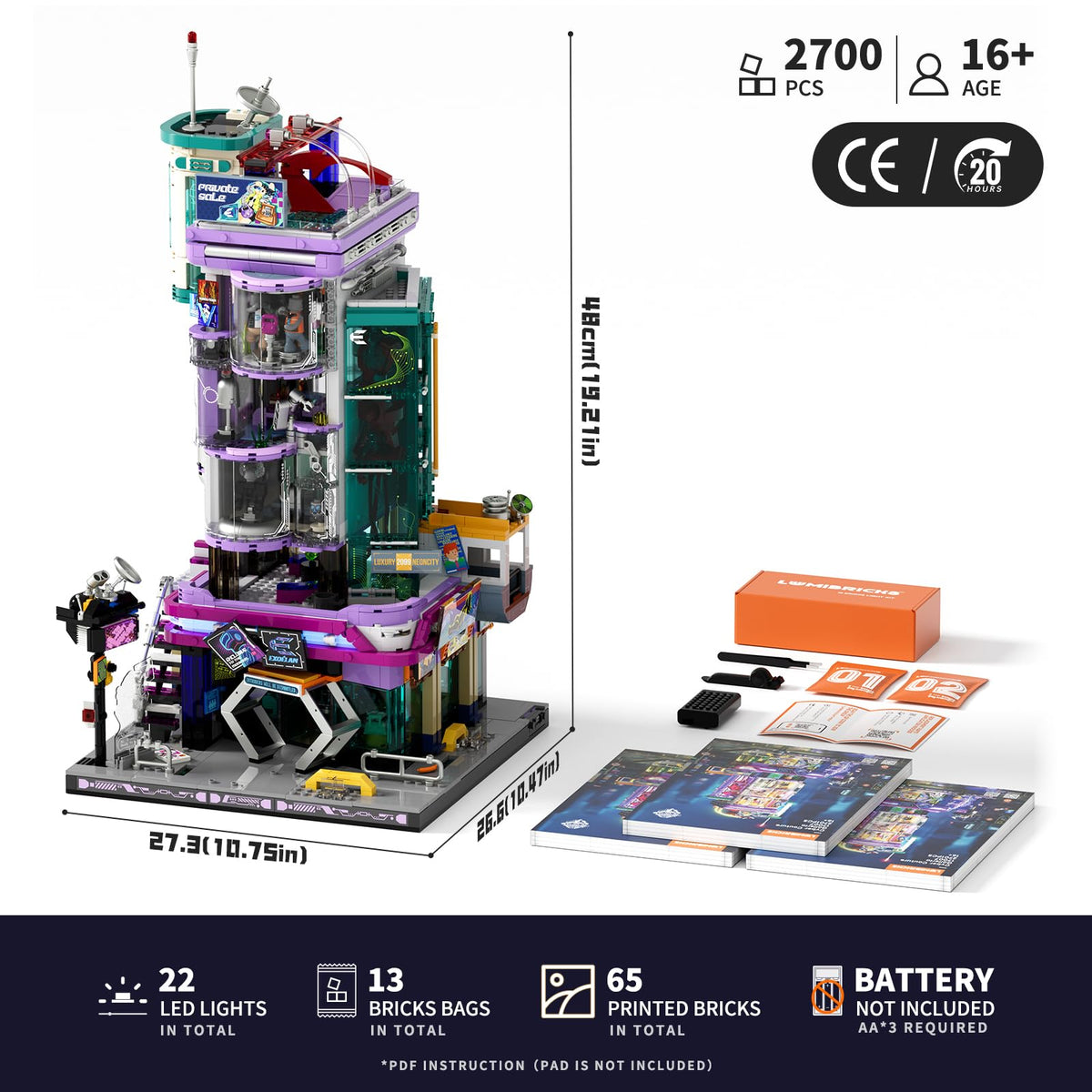 Lumibricks Cyber Couture Galleria fashion outfits showcase with customizable styling options