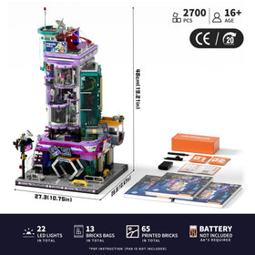 Lumibricks Cyber Couture Galleria fashion outfits showcase with customizable styling options