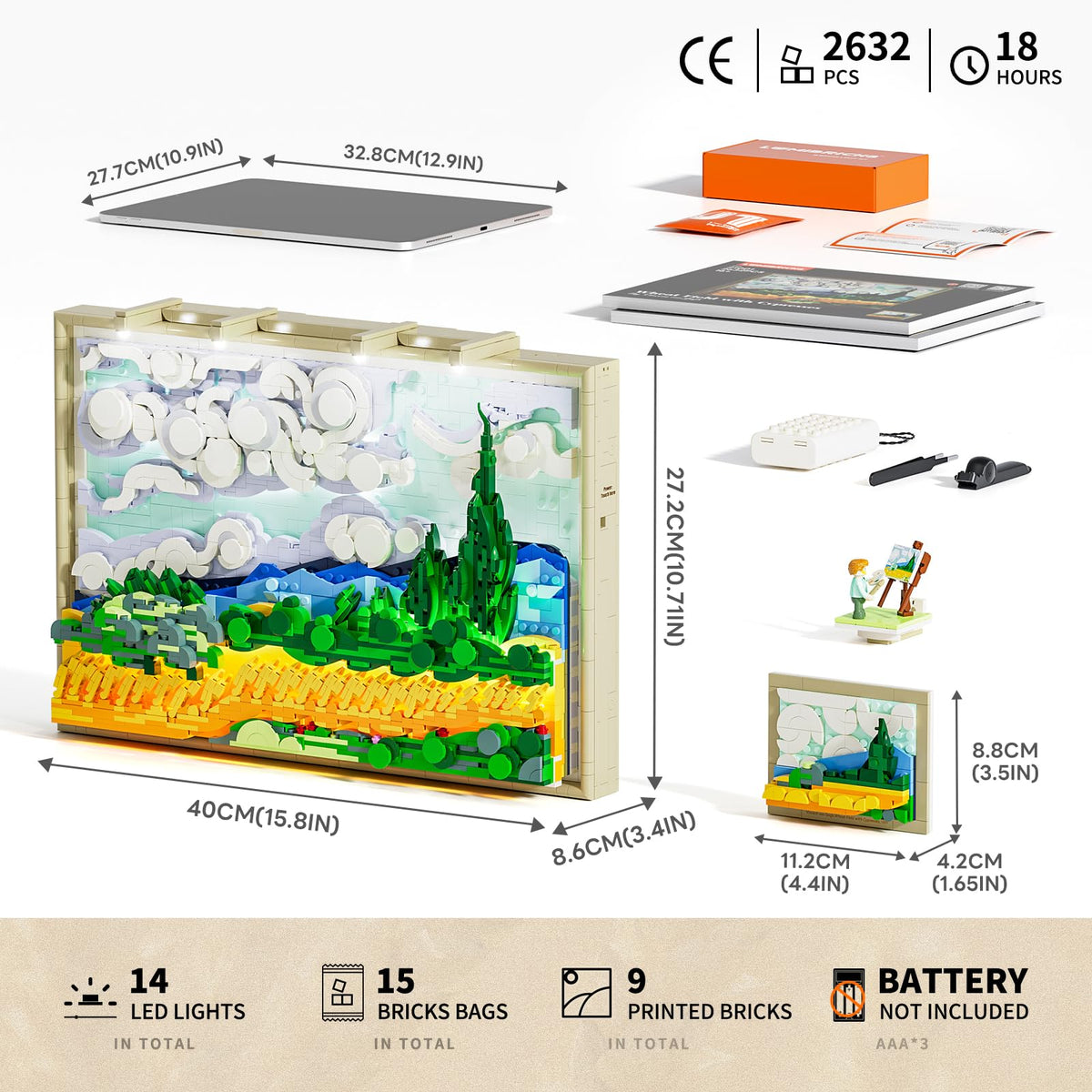 Lumibricks Detailed assembly guides help simplify the build