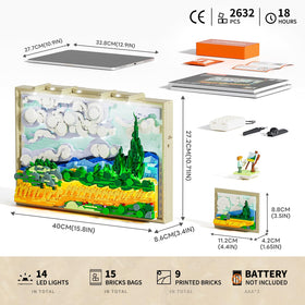 Lumibricks Detailed assembly guides help simplify the build