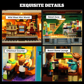 Lumibricks interchangeable modular shelves support customizable layouts and long-term play value.