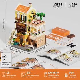 Lumibricks Grandma Rosa's attic reveals playful storytelling moments