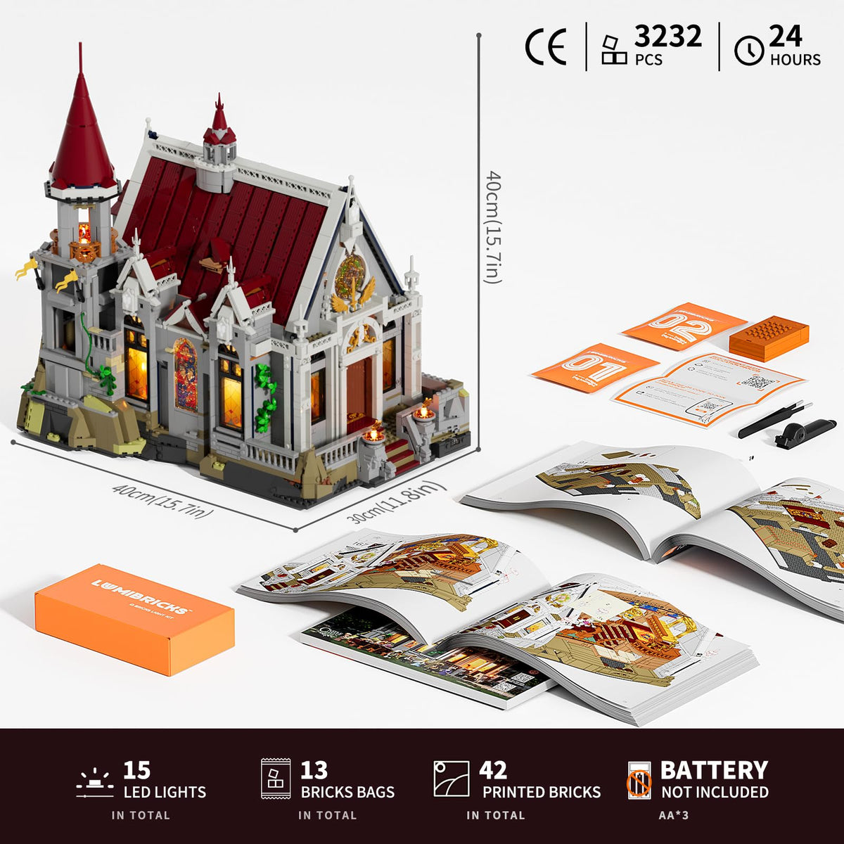 Lumibricks minifigures feast and dance scene for dynamic storytelling