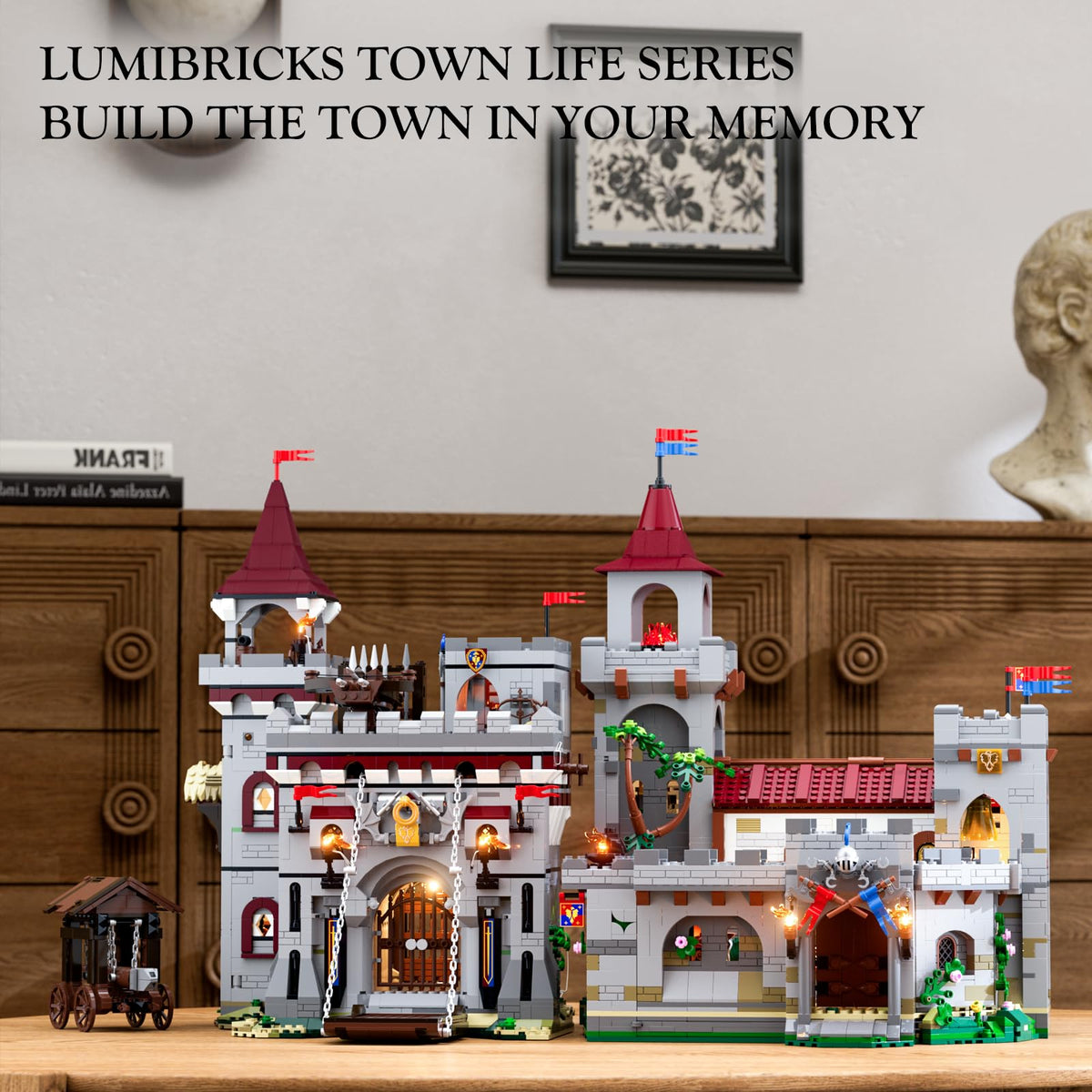 Lumibricks package contents ensure ready-to-build setup with guides.