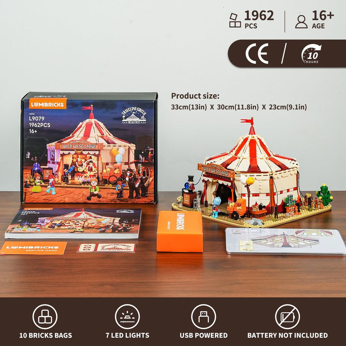 Lumibricks Performer troupe enables interactive storytelling and display variety