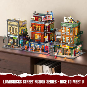 Lumibricks Street Fusion 3036-piece set delivered for immersive play and display.