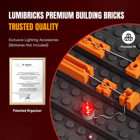 Lumibricks Street Fusion fire escapes and street textures for immersive setup.