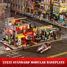 Lumibricks Street MOD Garage car kit enables customization possibilities