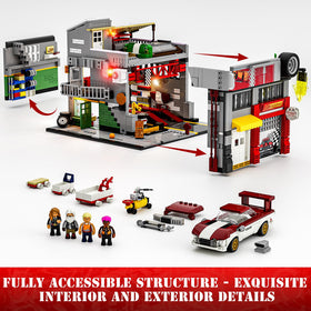 Lumibricks Street MOD Garage folding doors and rolling shutters for versatile setups