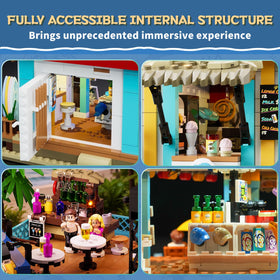 Lumibricks Surf Shop Coast Club accessories expand creative play scenarios for any coastal scene.
