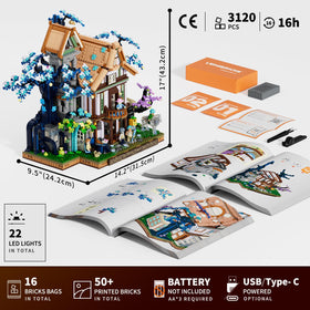 Lumibricks Sylvan Inn ideal for adult collectors and fantasy lovers