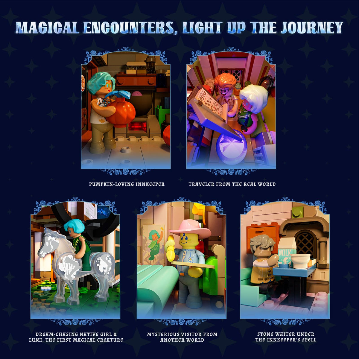 Lumibricks Sylvan Inn transformable modes for quick open or cozy hideout
