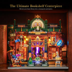 Lumibricks Time-Rift glow highlights the centerpiece for immersive storytelling