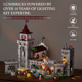 Lumibricks three-dimensional architecture creates depth and a more imposing silhouette.