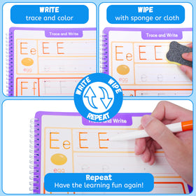 Lumikidz alphabet tracing pages encourage early literacy through tracing