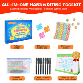 Lumikidz disappearing ink pens let kids practice repeatedly without waste.