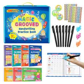Lumikidz Magic Grooved Writing Set cover invites hands-on learning and creativity.