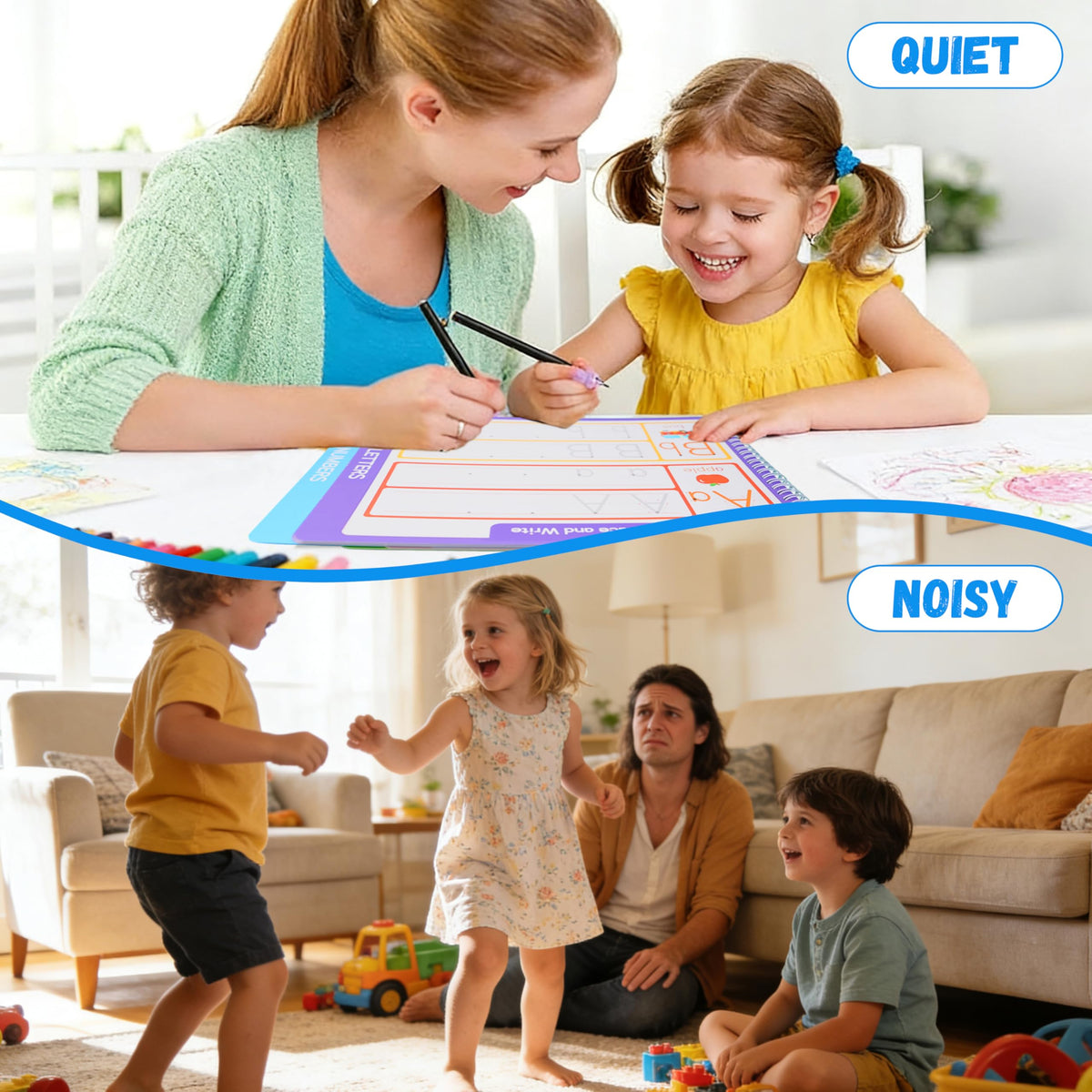 Lumikidz Montessori-inspired learning scene promotes independent, screen-free practice