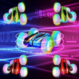 Lumiparty remote control with 2.4 GHz gives responsive action.