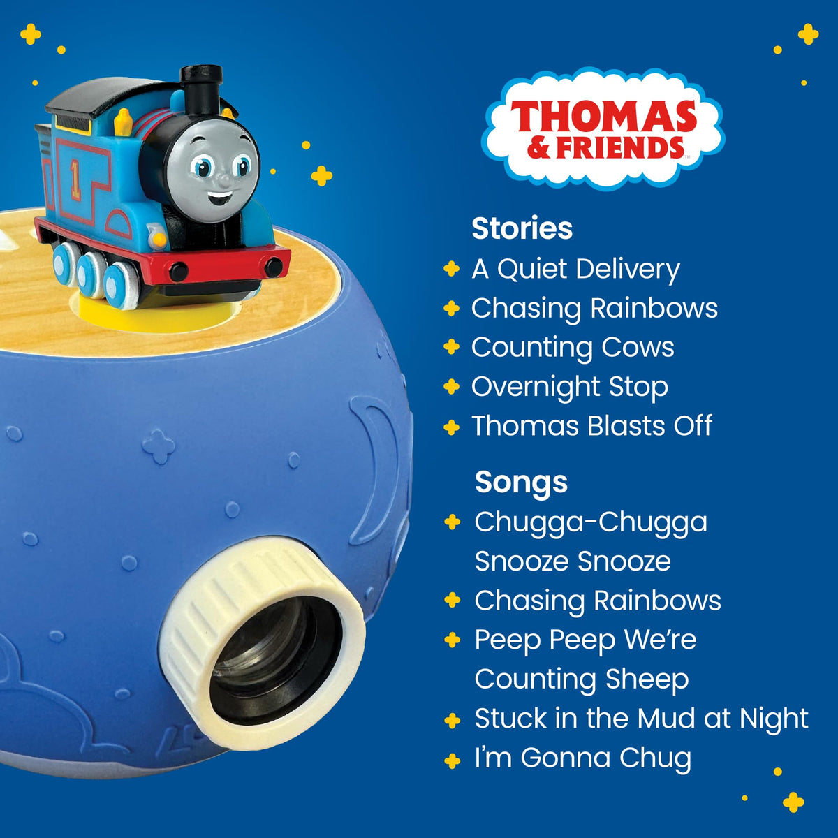 Luna StoryTime intuitive controls designed for small hands for easy use