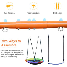 Lunafun trampoline jumping mat invites energetic yard bouncing