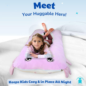 LUNAMIRA Axolotl pillow for movie time with plush comfort.