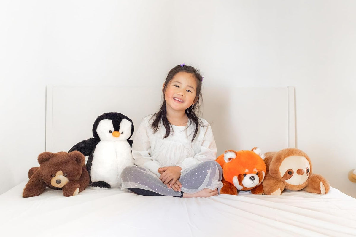 Lunapuer Snugglekid Red Panda gift idea for kids and adults who love plush toys.