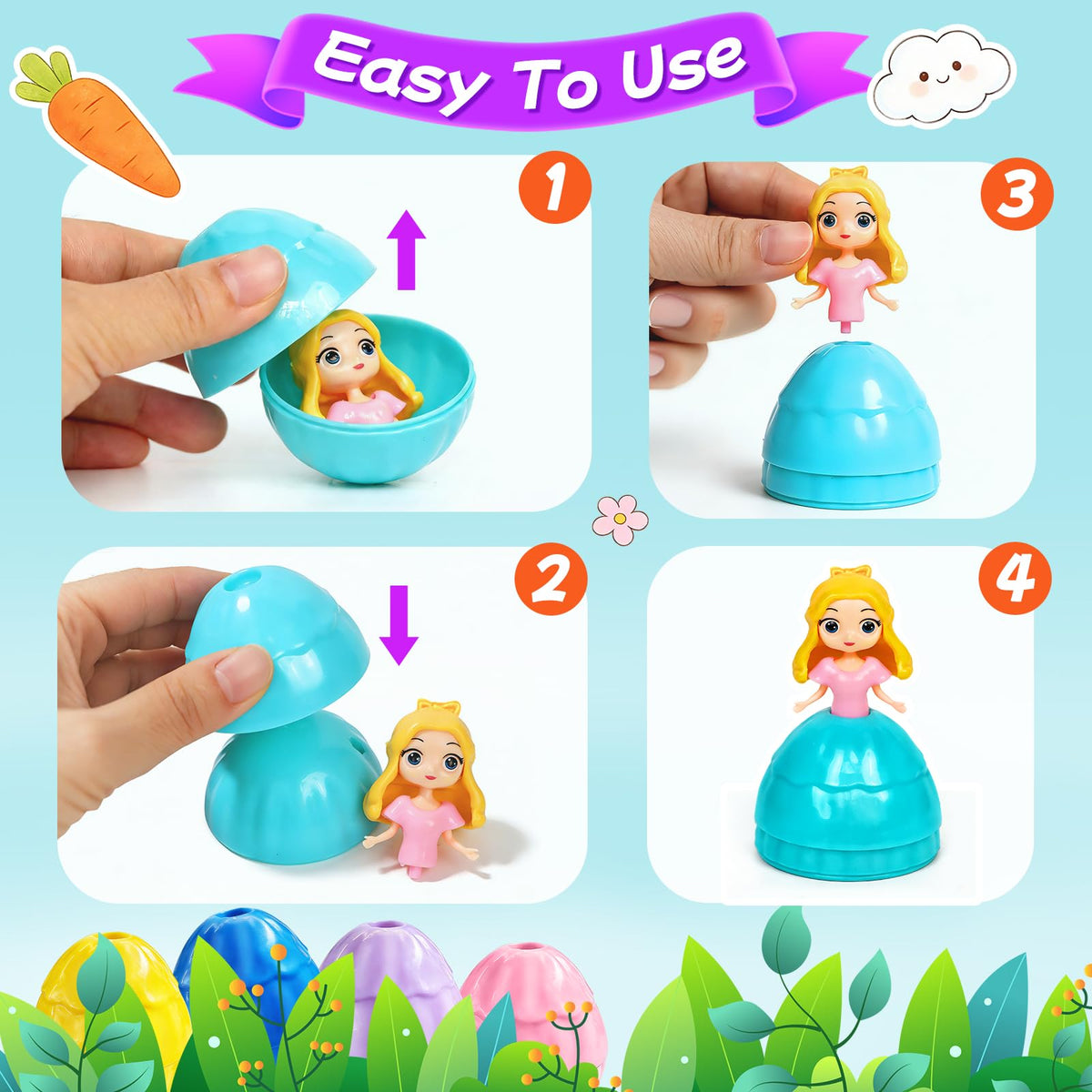 Luneetya removable-dress-and-hair features quick styling sessions