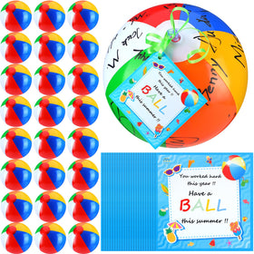 Lunmon graduation beach balls 12inch bundle ready for pool parties and gifting