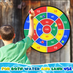 Lunmon Pool Dart Game Set supports summer family fun and agile throwing practice.