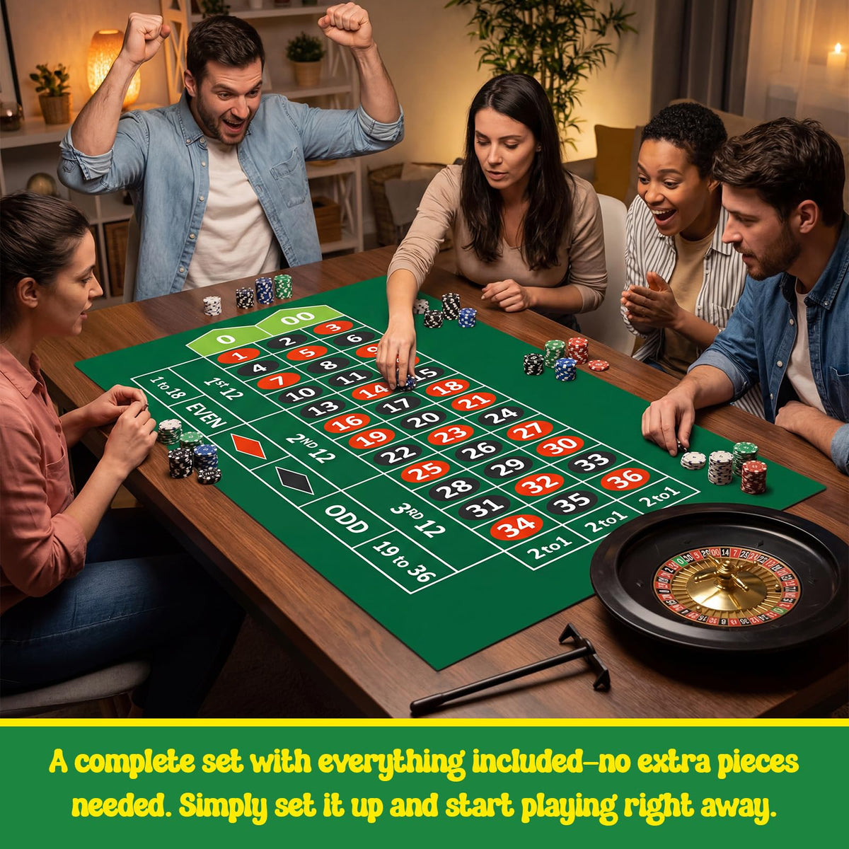 Lunorvexia Casino Night craps dice for authentic home craps action