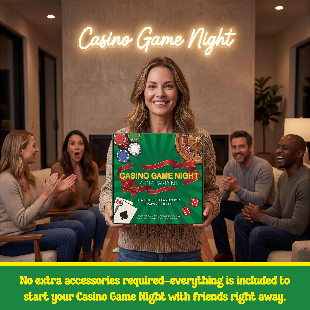 Lunorvexia Casino Night gift packaging ready for gifting