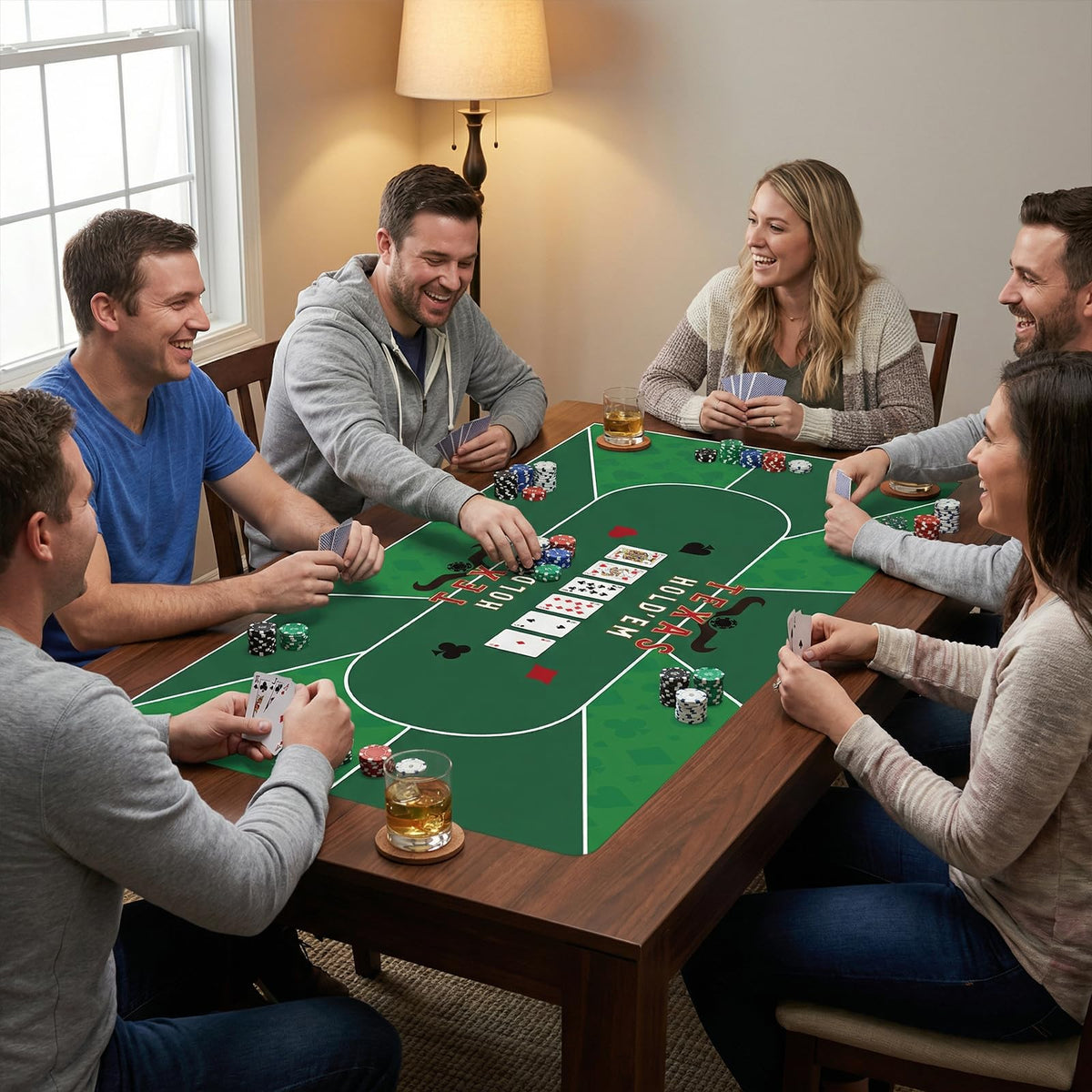 Lunorvexia poker mat storage cover protects when not in use