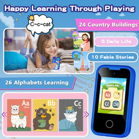 Luoba Kids Phone includes 8GB memory card for music and stories anytime.