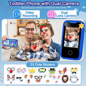 Luoba Kids Phone dual camera enables quick selfies and memories.