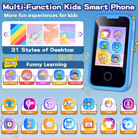 Luoba kids phone dual camera for selfies and videos